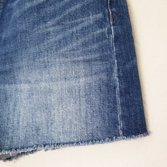 Madewell Cutoff Edition Glenoaks Wash Jean High-Rise Denim Shorts F7019 Size 29 - Picture 12 of 16